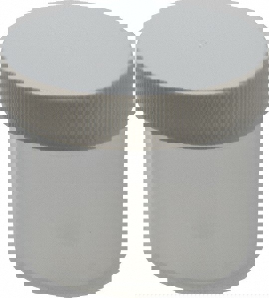 Less than 8 oz Polyethylene Jar: 2.1