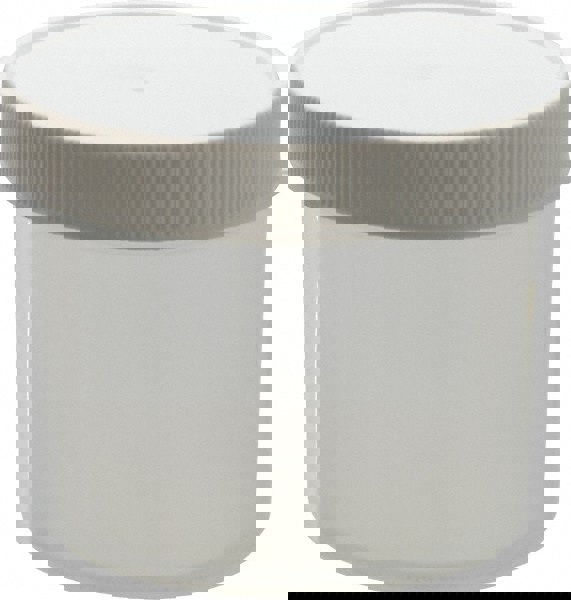 Less than 8 oz Polyethylene Jar: 2.8