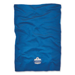 Gaiter: Size Universal, Blue, Anti-Odor Treatment, Machine Washable, Moisture Wicking, Reflective Accents & Sun Protection UPF 50+