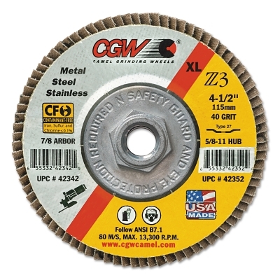 7X5/8-11 Z3-40 T29 REG100% ZA FLAP DISC