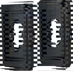 FRL Modular Connecting Clamp: Zinc, 250 Max psi, Use with Compact Compressed Air Filter