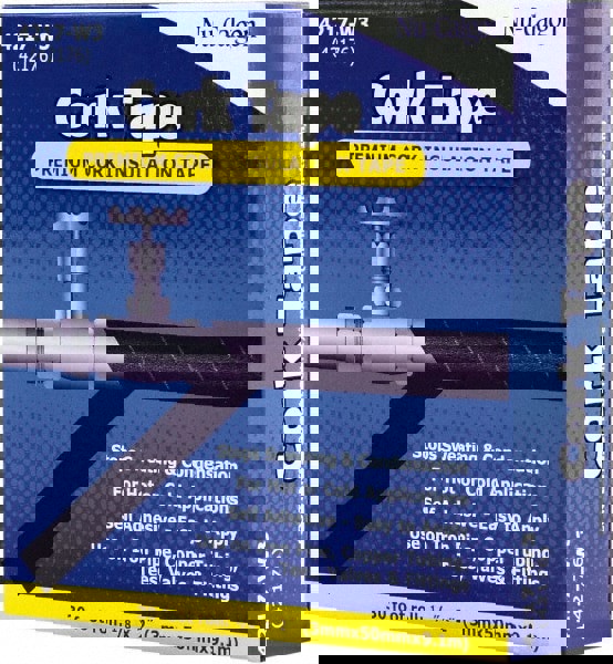 Pipe Insulation Accessories; Accessory Type: Cork Insulation Tape