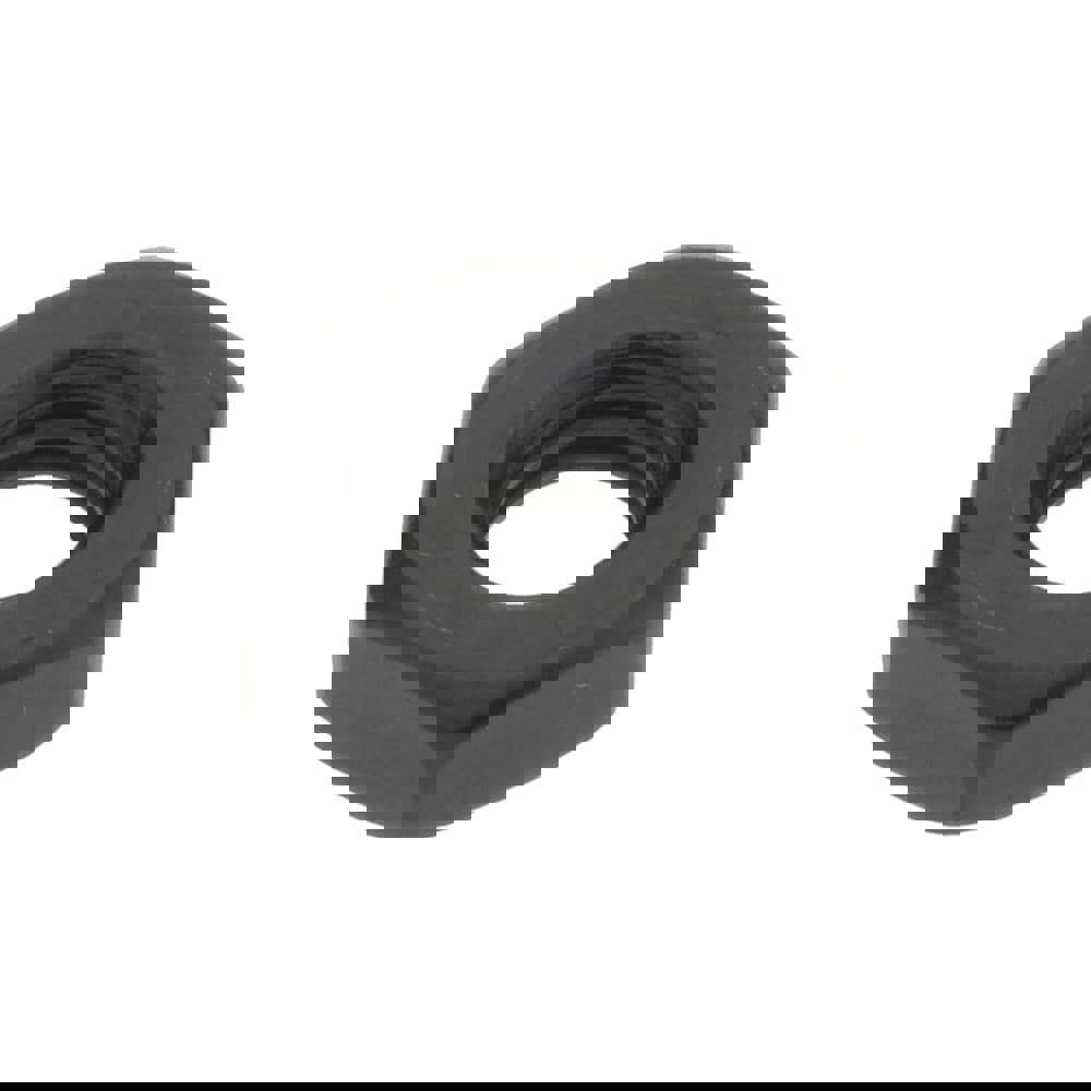 Jam Nut: 3/8-16, Grade 2 Alloy Steel, Black Oxide Finish