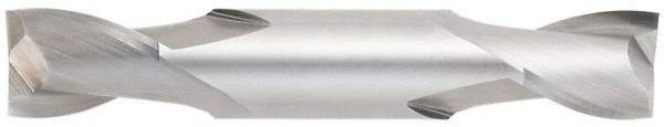 Square End Mill: 7/32'' Dia, 1/2'' LOC, 1/4'' Shank Dia, 2-1/2'' OAL, 2 Flutes, Solid Carbide