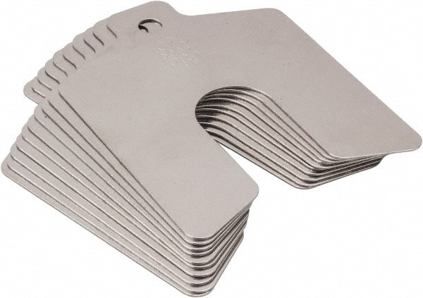 Shim Stock: 0.02'' Thick, 2'' Long, 2