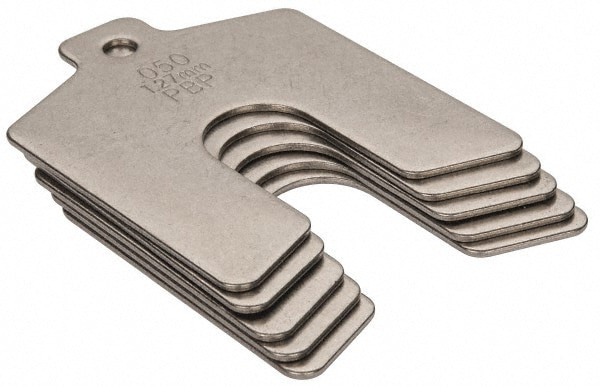 Shim Stock: 0.05'' Thick, 2'' Long, 2