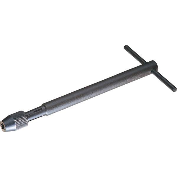 Tap Wrenches; Minimum Tap Size Compatibility (mm): M5.5 ; Maximum Tap Size Compatibility (mm): M12.5 ; Handle Style: T-Handle ; Ratcheting: No ; Fixed T-handle: Yes ; Overall Length (Inch): 10.625