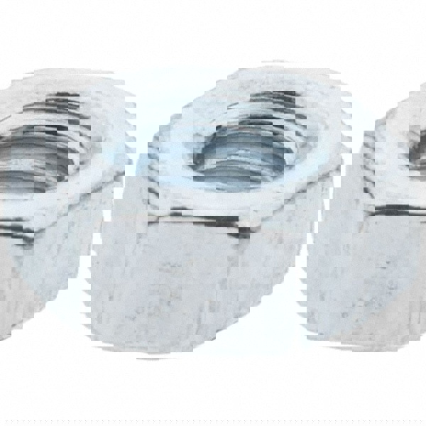 Hex Nut: M4 x 0.70, Class 6 Steel, Zinc Clear Finish