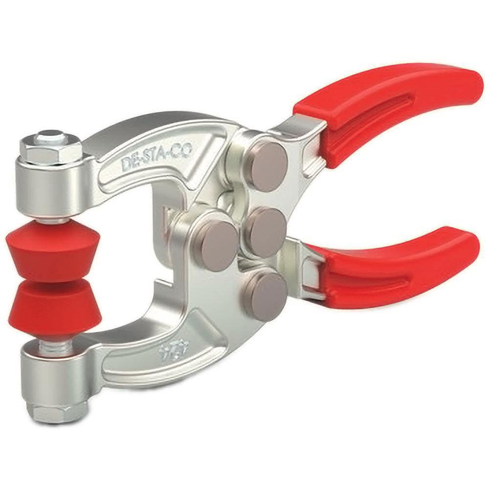 Plier Clamps; Plier Shape: C-Style ; Load Capacity (Lb.): 200 ; Throat Depth: 1.08in ; Maximum Jaw Capacity: 1.00in ; Throat Depth (Decimal Inch): 1.08in ; Overall Length: 4.63in