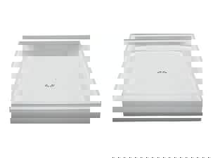 42X42 SHWR FLR W/ STRN *MORENCI WH