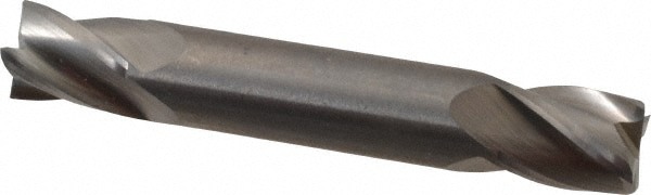 Square End Mill: 7/16'' Dia, 9/16'' LOC, 7/16'' Shank Dia, 2-3/4'' OAL, 4 Flutes, Solid Carbide