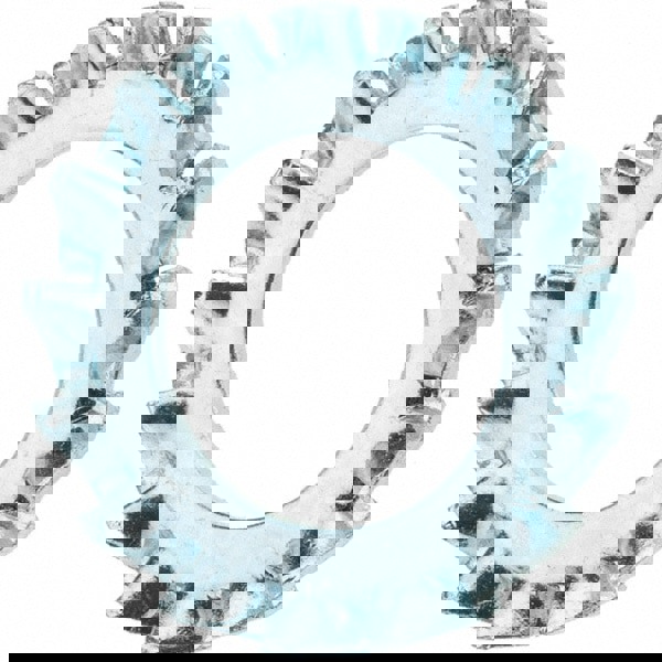 M10 Screw, 10.77mm ID, Spring Steel External Tooth Lock Washer