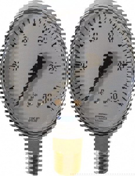 Pressure Gauge: 2-1/2