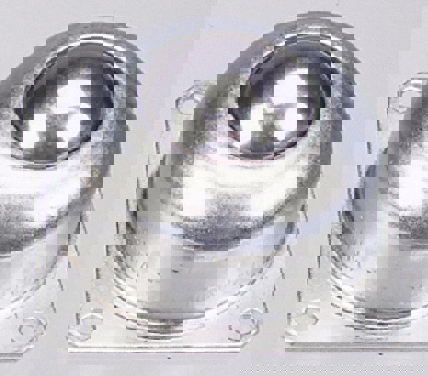 Ball Transfer: Stainless Steel, Square Base