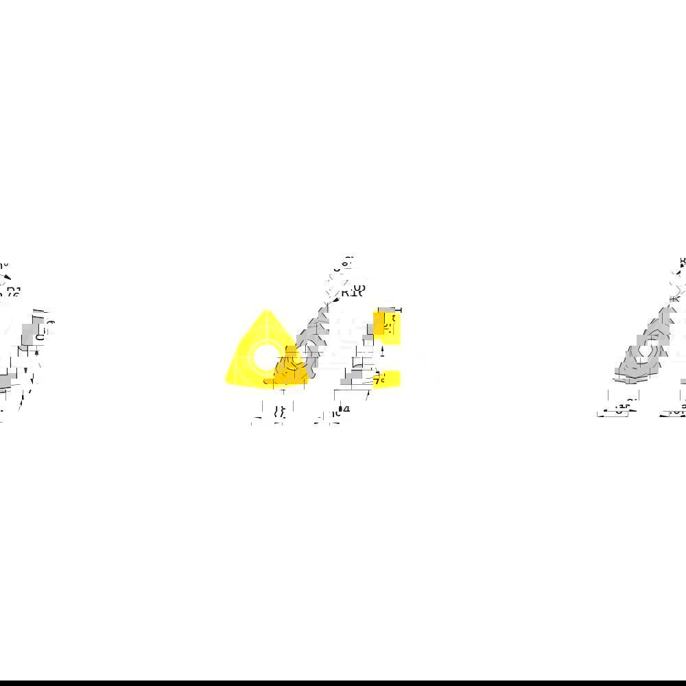 Turning Insert: WCMT1.51.51 UE6110