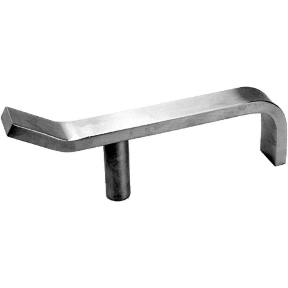 Pull-Type Handles; Handle Type: External ; Material: Stainless Steel ; Mount Type: Surface ; Finish: Satin Stainless Steel ; Projection: 2.5 ; Handle Width: 2.125 in