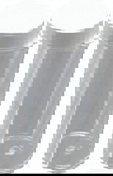 Less than 8 oz Polystyrene Vial: 1.5