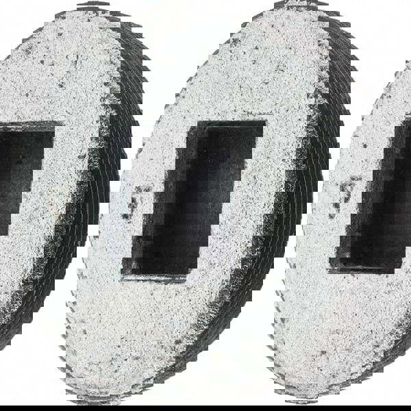 Black Countersunk Square Plug: 2