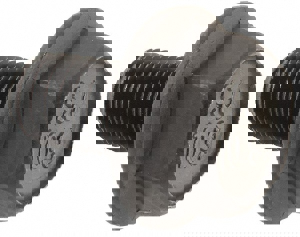 Smooth Flange Bolt: M6 x 1 Metric, 10 mm Length Under Head