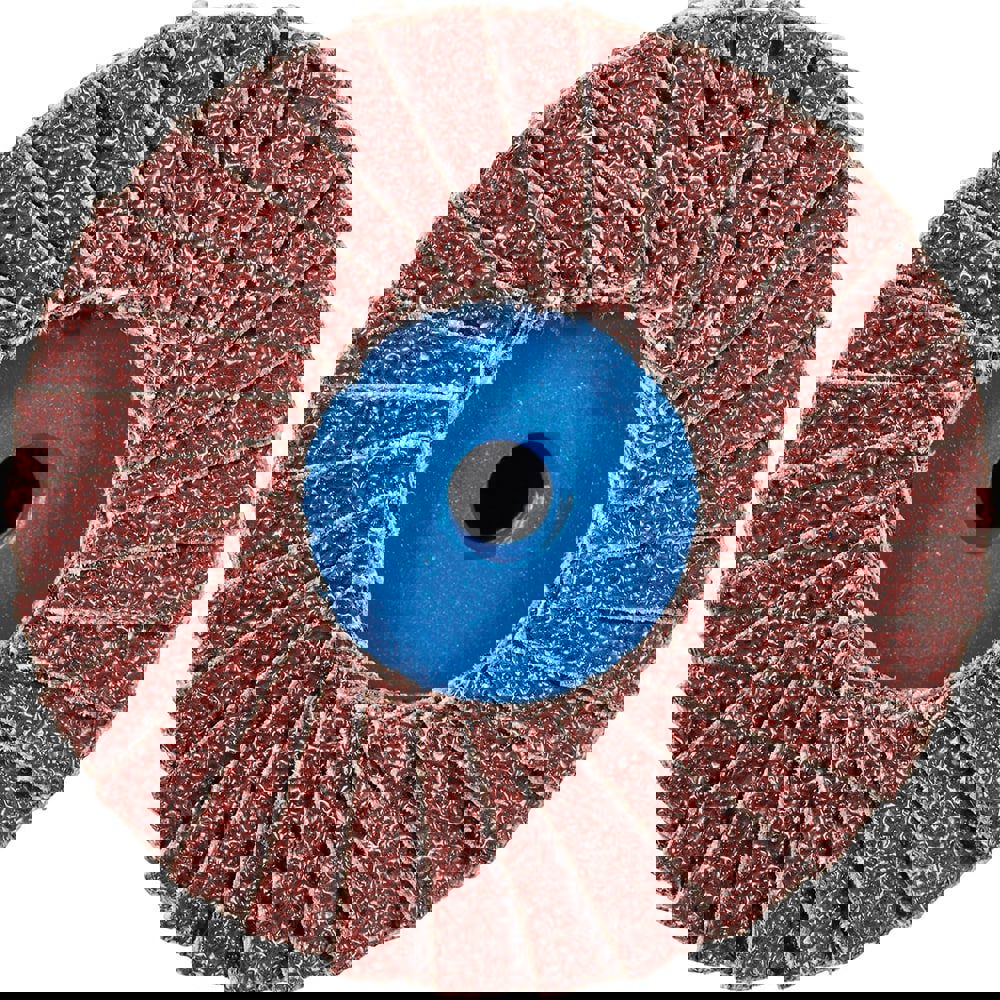 Flap Disc: 40 Grit, Aluminum Oxide, Compact