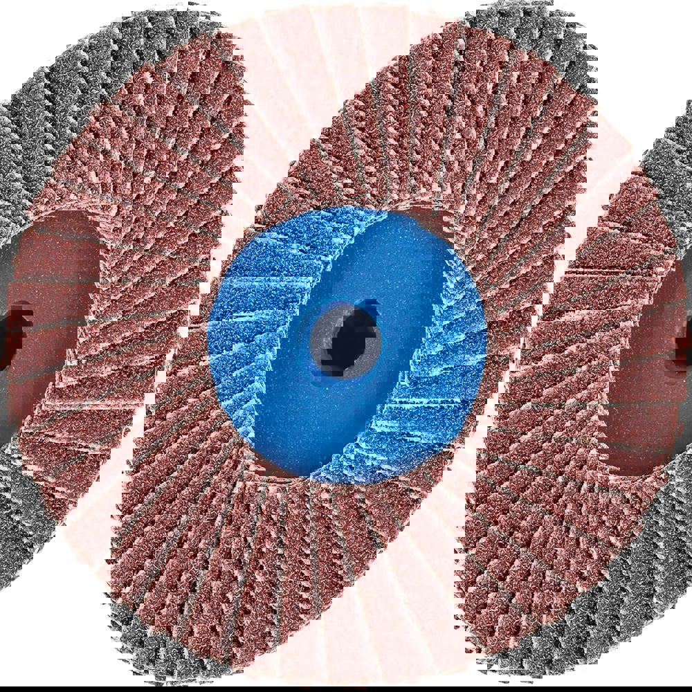 Flap Disc: 80 Grit, Aluminum Oxide, Compact