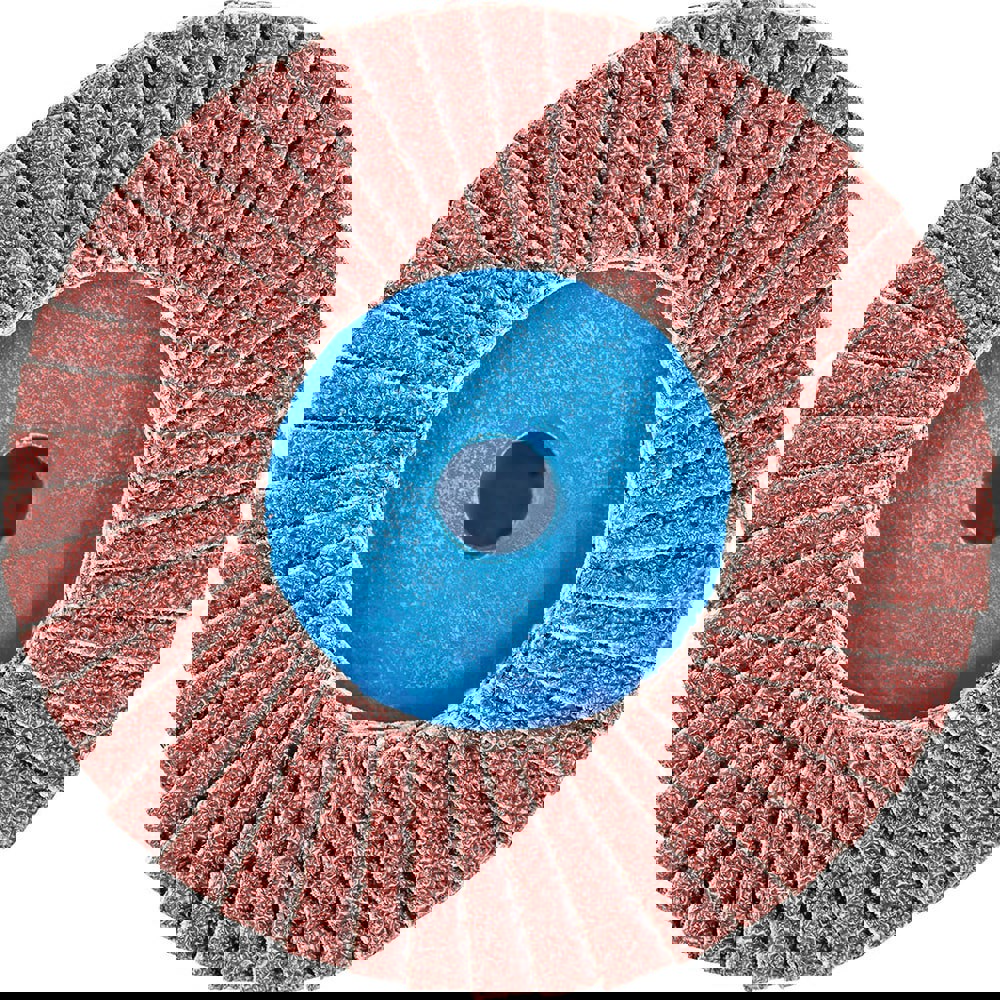 Flap Disc: 40 Grit, Aluminum Oxide, Compact