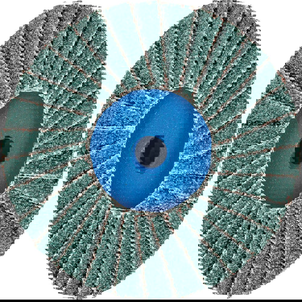 Flap Disc: 40 Grit, Zirconia Alumina, Compact