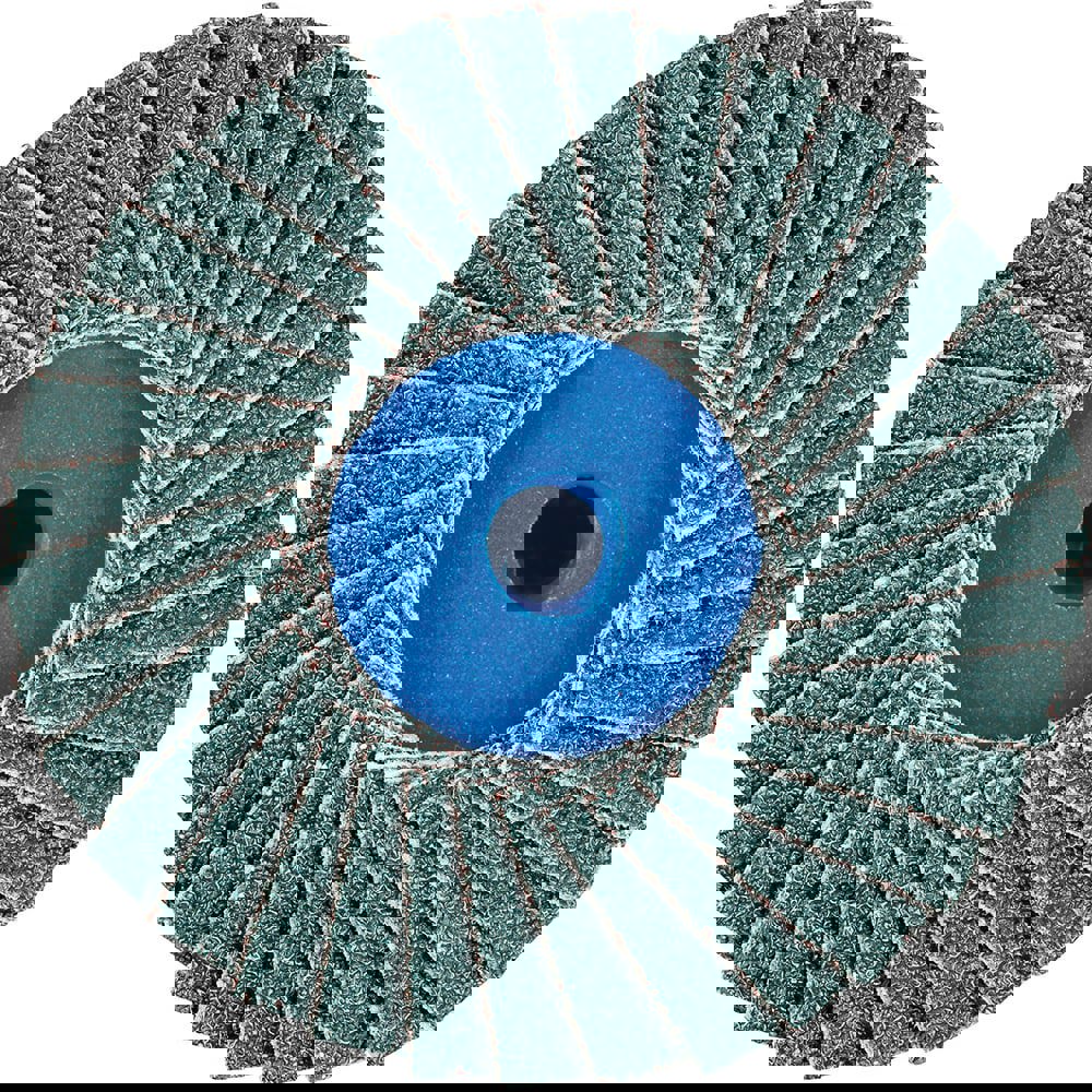 Flap Disc: 60 Grit, Zirconia Alumina, Compact