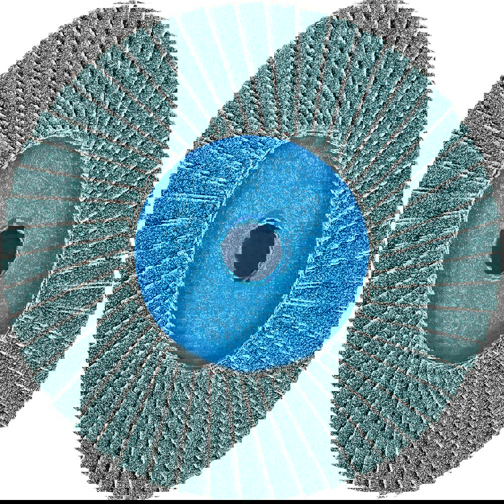 Flap Disc: 60 Grit, Zirconia Alumina, Compact