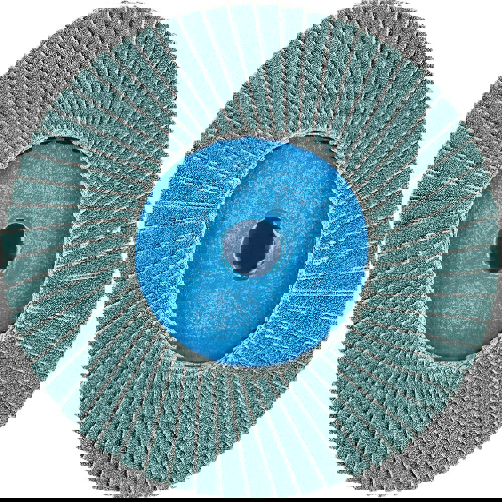 Flap Disc: 80 Grit, Zirconia Alumina, Compact