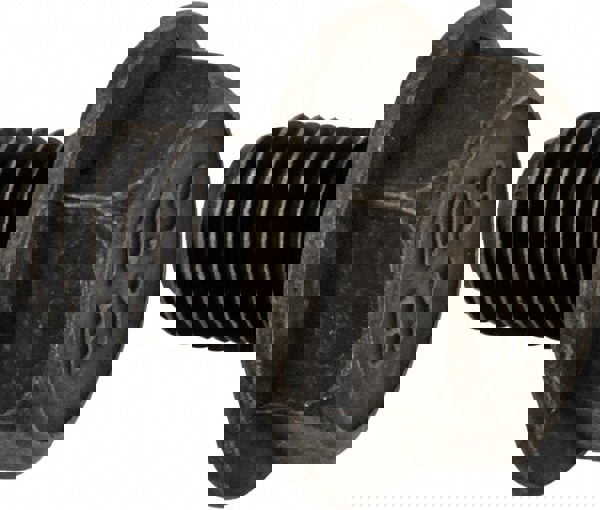 Smooth Flange Bolt: M8 x 1.25 Metric, 12 mm Length Under Head, Fully Threaded