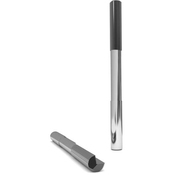 Chucking Reamer: 5.98 mm OAL, Straight Flute, Straight Shank, Solid Carbide