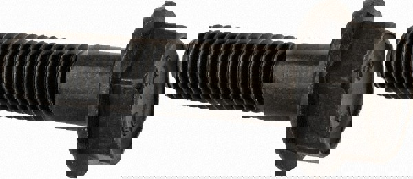 Smooth Flange Bolt: M8 x 1.25 Metric, 35 mm Length Under Head, Partially Threaded