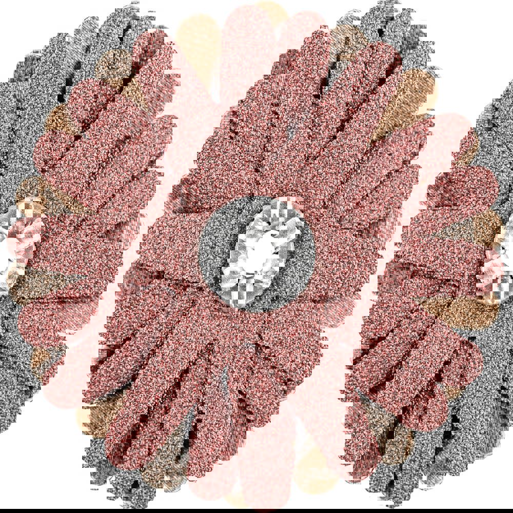 Sanding Stars; Abrasive Type: Coated ; Grade: Fine ; Grit: 120 ; Connector Type: Arbor ; Abrasive Material: Aluminum Oxide ; Maximum Rpm: 7650.000