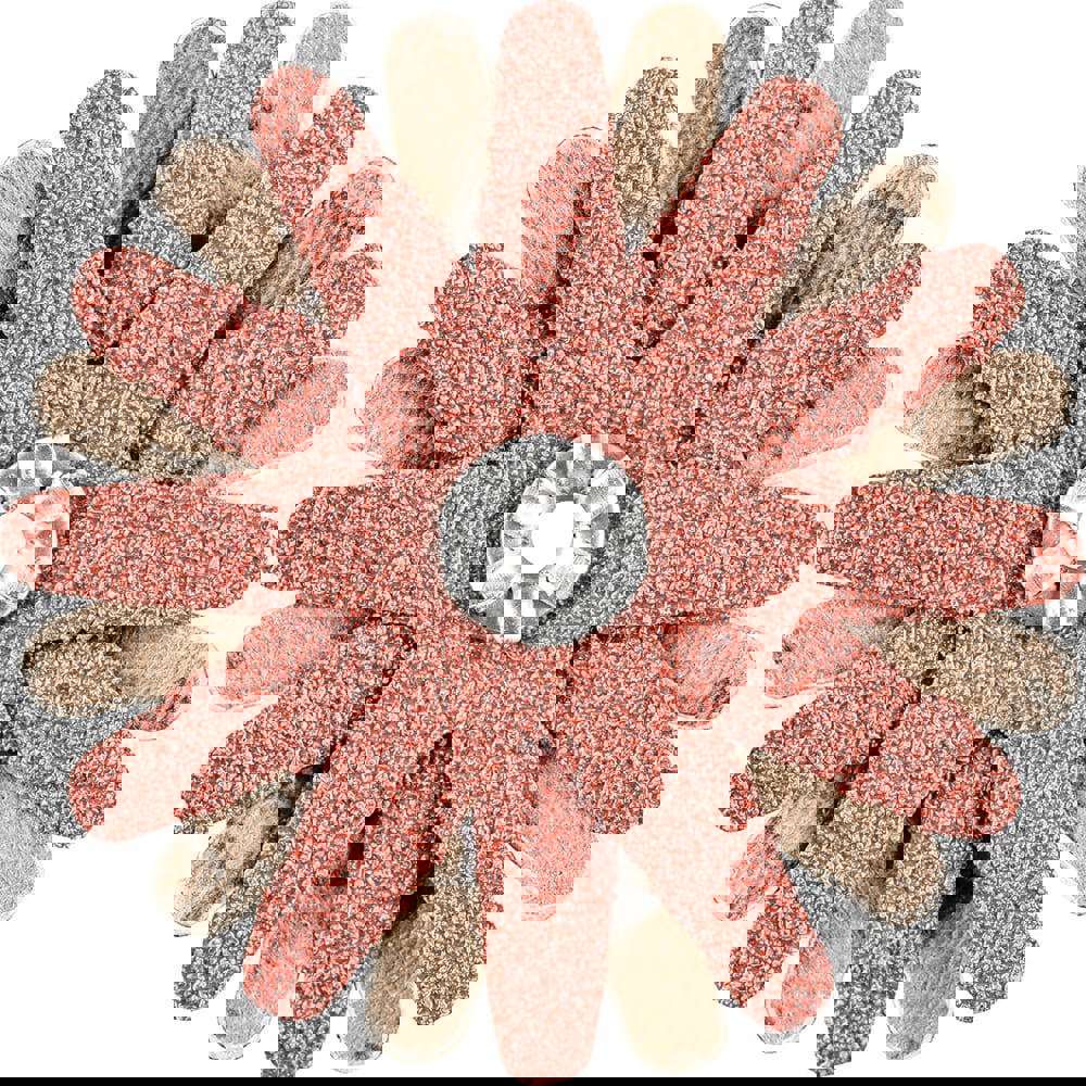 Sanding Stars; Abrasive Type: Coated ; Grade: Coarse ; Grit: 60 ; Connector Type: Arbor ; Abrasive Material: Aluminum Oxide ; Maximum Rpm: 6350.000