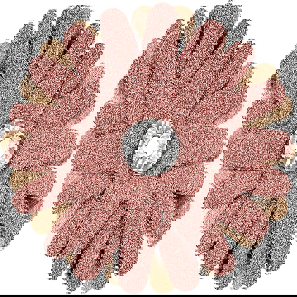 Sanding Stars; Abrasive Type: Coated ; Grade: Fine ; Grit: 120 ; Connector Type: Arbor ; Abrasive Material: Aluminum Oxide ; Maximum Rpm: 6350.000