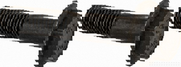 Smooth Flange Bolt: M8 x 1.25 Metric, 45 mm Length Under Head, Partially Threaded