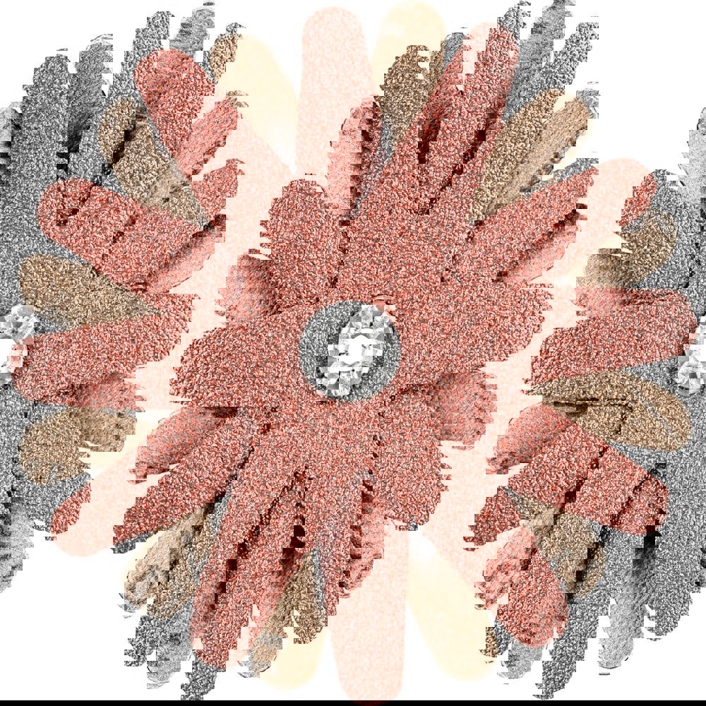 Sanding Stars; Abrasive Type: Coated ; Grade: Coarse ; Grit: 60 ; Connector Type: Arbor ; Abrasive Material: Aluminum Oxide ; Maximum Rpm: 4750.000