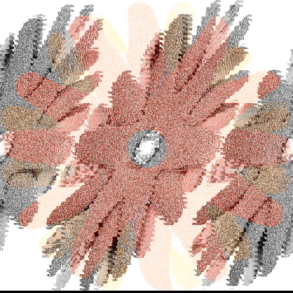 Sanding Stars; Abrasive Type: Coated ; Grade: Coarse ; Grit: 60 ; Connector Type: Arbor ; Abrasive Material: Aluminum Oxide ; Maximum Rpm: 4250.000