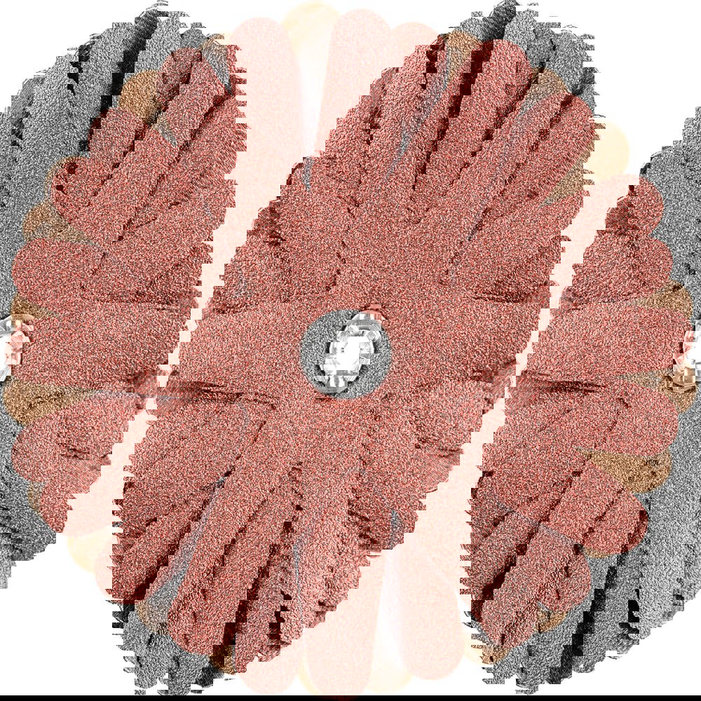 Sanding Stars; Abrasive Type: Coated ; Grade: Fine ; Grit: 120 ; Connector Type: Arbor ; Abrasive Material: Aluminum Oxide ; Maximum Rpm: 4250.000