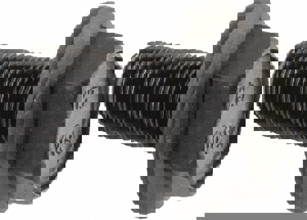 Smooth Flange Bolt: M10 x 1.5 Metric, 20 mm Length Under Head, Fully Threaded