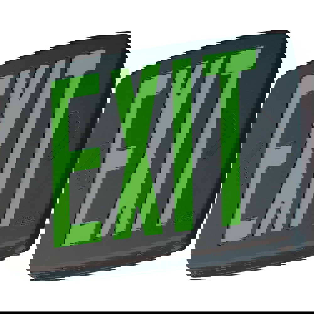 Combination Exit Signs; Mounting Type: Ceiling Mount; Surface Mount; Wall Mount ; Number of Faces: 2 ; Lamp Type: LED ; Number of Heads: 0