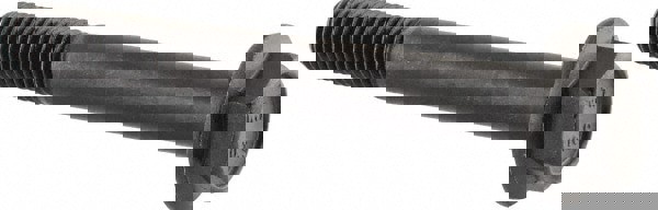 Smooth Flange Bolt: M10 x 1.5 Metric, 80 mm Length Under Head, Partially Threaded