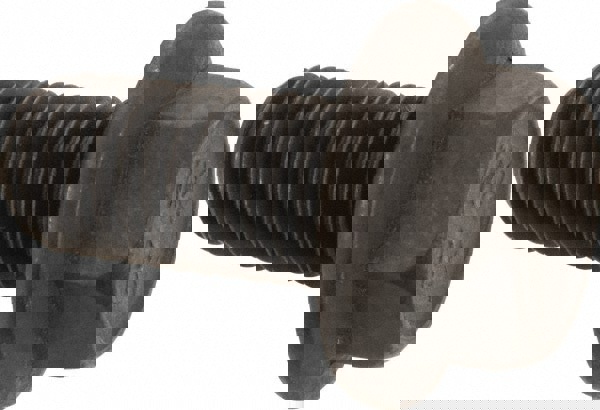 Smooth Flange Bolt: M12 x 1.75 Metric, 25 mm Length Under Head, Fully Threaded