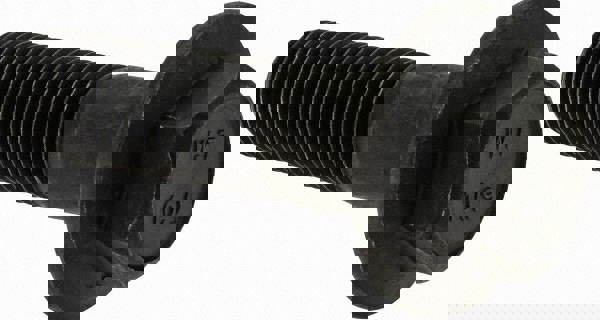 Smooth Flange Bolt: M16 x 2 Metric, 60 mm Length Under Head, Partially Threaded