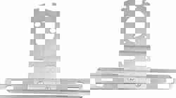 License Plate Brackets; Type: Universal License Plate Bracket ; For Use With: Trailers ; Material: Steel