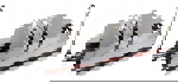 Machine Vise: Double-Station, 101.60 mm Jaw Opening, Stationary Base, Precision