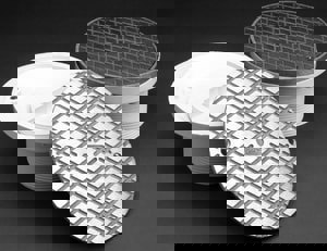 3-1/2 PVC ADJ CO W 6 BRS CVR