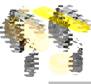 1/2 MIP X 3/4 HOSE BRS BV W/ CC