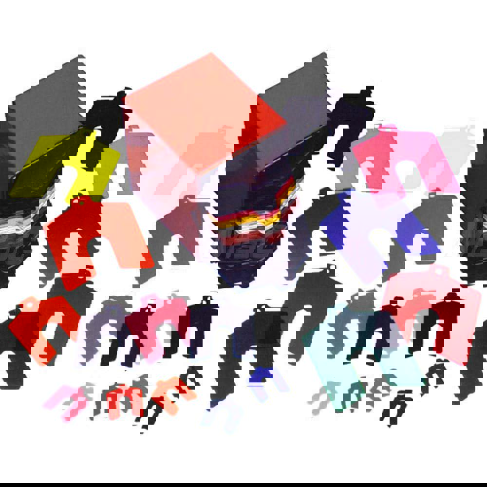 Shim Stock Sets; Material: Plastic ; Number Of Pieces: 170 ; Assortment Thicknesses (Decimal Inch): 0.0005 to 0.0600